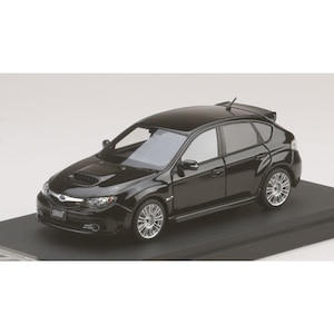 1/43 スバル インプレッサ WRX STI(GRB)純正オプション搭載車 オブシディアンブラックパール【PM4370SBK】【在庫処分】