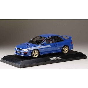 1/18 スバル インプレッサWRX type R STiVer.1997(GC8) ソニックブルーマイカ【HJ1812DBL】【在庫処分】