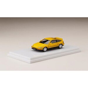 1/64 ホンダ CR-X SiR（EF8）イエロー【HJ641005Y】【在庫処分】