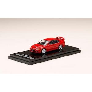 1/64 三菱ランサー GSR Evolution IV (CN9A)(パルマーレッド)【HJ641011R】【在庫処分】