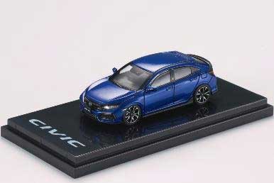 HJ64 ホンダ シビックハッチバック2台セット 1/64 ホンダシビックハッチバック(FK7) ブリリアントスポーティブルー