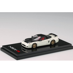 1/64 ホンダ NSX-R (NA2) カーボンフロントカウル カスタムバージョン チャンピオンシップホワイト【HJ641015BCW】