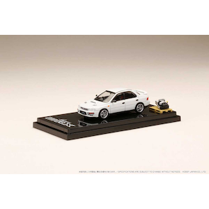 1/64 スバル インプレッサ WRX (GC8) 1992 エンジンディスプレイモデル付（フェザーホワイト）【HJ642013AW】