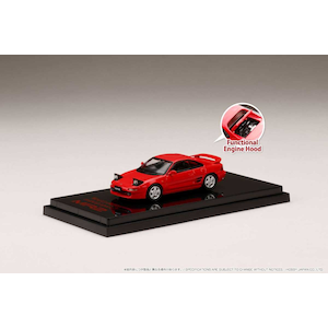 1/64 トヨタ MR2 (SW20) GT-S 1996 / オープンヘッドライト スーパーレッドII【HJ641045HR】