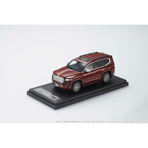 1/43 トヨタランドクルーザー(JA300W) ZX（ダークレッドマイカメタリック）【PM43153AR】【在庫処分】
