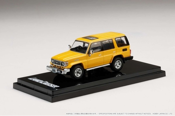 1/64 トヨタ ランドクルーザー 70 ZX 4DOOR '2001（イエロー