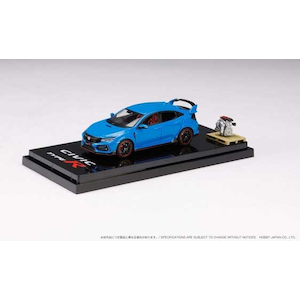 1/64 ホンダ シビック TYPE R (FK8) 2020 エンジンディスプレイモデル付（レーシングブルーパール）【HJ642055ABL】
