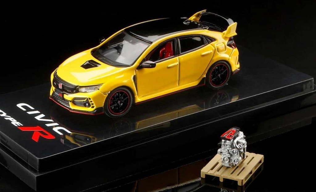 1/64 ホンダ CIVIC Type R (FL5) チャンピオンシップホワイト