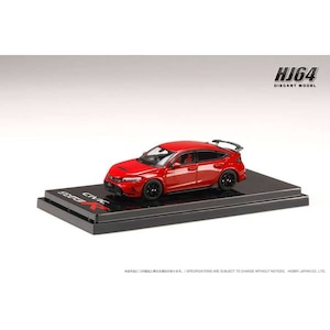 1/64 ホンダ シビック タイプR (FL5) 純正オプションパーツ装着車 (フレームレッド)【HJ642063R】