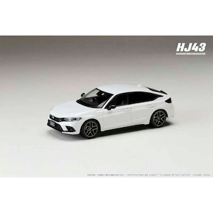 1/43 ホンダ シビック FL4 e:HEV プラチナホワイトパール【HJ433003W】