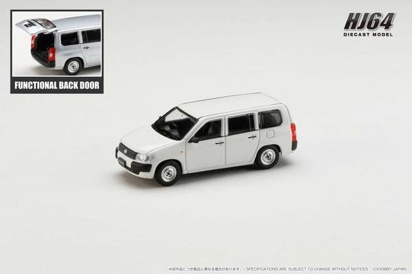 1/64 トヨタ プロボックスバン DX シルバーメタリック