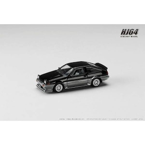 1/64 トヨタ スプリンター トレノ 後期型 JDM Style ブラック/グレー【HJ645052SG】