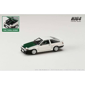 1/64 トヨタ スプリンタートレノ (AE86) DRIFT KING ホワイト【HJ646052DK】