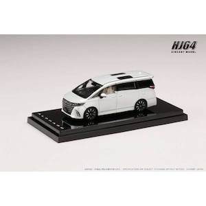 1/64 トヨタ アルファード エグゼクティブラウンジ プラチナホワイトパールマイカ【HJ641078AW】
