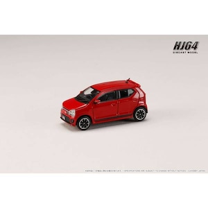 ホビージャパン｜1/64 スズキ アルト ターボ RS (HA36S) ピュアレッド【HJ642070AR】｜HJ642070AR ｽｽﾞｷ ｱﾙﾄ ﾀｰﾎﾞRS HA36S ﾚｯﾄﾞ