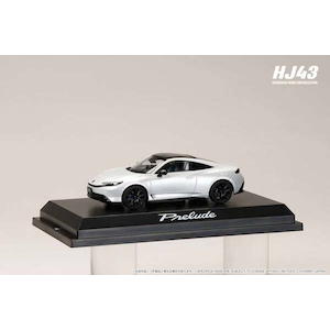 1/43 ホンダ プレリュード 2025 ホワイト/ブラックルーフ【HJ432010WB】