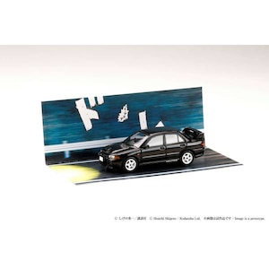 1/64 Mitsubishi Lancer RS Evolution III / 頭文字D 須藤 京一 VS 高橋 涼介【HJDMD004】