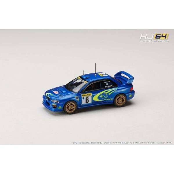 希少】SUBARU IMPREZA WRC 2008 ミニカー（プラケース付