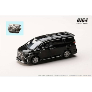 1/64 トヨタ アルファードZ H40W/純正オプション ブラック【HJ642078CBK】
