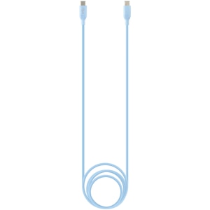 �A�N�Z�X�bType-C to Type-C �V���R�� �}���[�d �P�[�u�� 1.2m 60W�i�u���[�j�bAMP-009BL