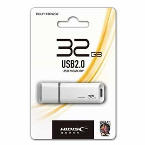 HIDISC�bUSB2.0�Ή� �t���b�V�������� 32GB�bHDUF113C32G2