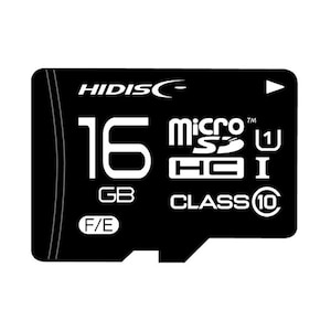 HIDISC�bmicroSDHC�������J�[�h 16GB CLASS10 UHS-I�bHDMCSDH16GCL10UIJPWO