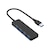 HIDISC�b4in1 USB Type-A �n�u�i�u���b�N�j�bHD-4IN1HBBK