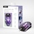 HIDISC�b�L���Q�[�~���O�}�E�X �X�P���g�� LED�}�E�X (�N���A�u���b�N)�bHDGMGCM1062BK