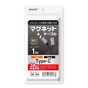 HIDISC�bType-A to C�@�}�O�l�b�g�P�[�u�� 1m�i�u���b�N�j�bHD-MGACC1BK