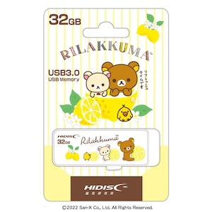 HIDISC｜リラックマUSBメモリ 32GB 【Joshinオリジナル】｜JS-RK32A3-Y