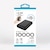 HIDISC｜薄型軽量 10000mAh モバイルバッテリー（ブラック）｜HD4-MBTC10000BK