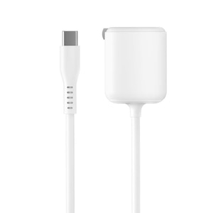 HIDISC�bType-C�P�[�u����̌^AC�[�d�� PD20W�i1.5m�P�[�u���t�j�i�z���C�g�j�bHD-AC20WC15WH