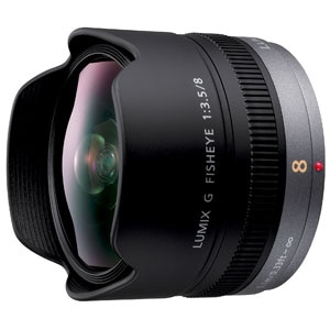 パナソニック｜LUMIX G FISHEYE 8mm F3.5｜H-F008