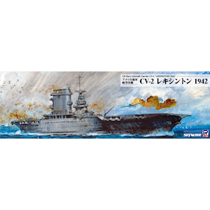 【再生産】1/700 アメリカ海軍 航空母艦 CV-2 レキシントン 1942【W234】