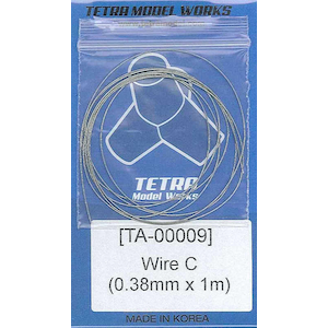 �e�g�����f���b�X�e�����X���C���[ �i0.38mm�a�~1m�j�yTA0009�z�b������� TA0009 ���ڽܲ԰0.38mm