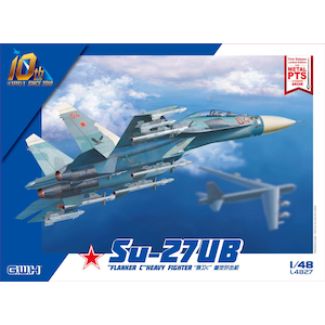 【再生産】1/48 Su-27UB フランカーC【L4827】