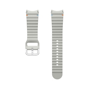 サムスン｜Galaxy Watch7用交換バンド Sport Band (M/L) Silver（シルバー）｜ET-SNL31LSEGJP