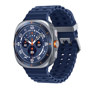 �T���X���b�y�������K�i�zSAMSUNG Galaxy Watch Ultra 2025/Titanium Blue�ySuica�Ή��z�X�}�[�g�E�H�b�`�bSM-L705FZB5SJP
