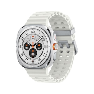 �T���X���b�y�������K�i�zSAMSUNG Galaxy Watch Ultra 2025/Titanium White�ySuica�Ή��z�X�}�[�g�E�H�b�`�bSM-L705FAW5SJP