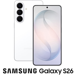 SAMSUNG�b�T���X���bSamsung Galaxy S26�i12GB/512GB�j- �z���C�g�iSIM�t���[�Łj�bSM-S942QZWFSJP