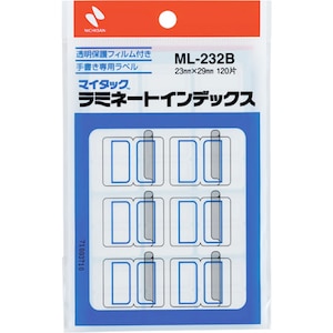 �j�`�o���b�}�C�^�b�N ���~�l�[�g�C���f�b�N�X �菑���p �� 12�Ё~10�V�[�g���i120�Г��j�i�g�j�bML-232B