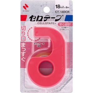 �j�`�o���b�Z���e�[�v ���� �J�b�^�[�� �q�܂������؂��^�C�v�r 18mm�~8m�i���b�h�j�bCT-18DCR