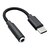 ���X�^�o�i�i�b3.5mm �X�e���I�~�j�W���b�N �� USB Type-C �ϊ��A�_�v�^�i�u���b�N�j�bRHEC35D02BK