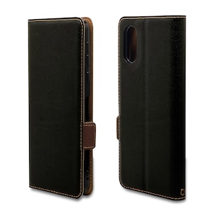 ���X�^�o�i�i�b�V���v���X�}�z6(A201SH)/BASIO ACTIVE(SHG09)�p ���^�蒠�P�[�X �T�C�h�}�O�l�b�g�i�u���b�N/�_�[�N�u���E���j�b7343BSACBO