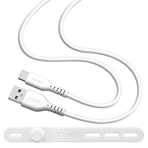 ���X�^�o�i�i�bType-C �_�炩�V���R���P�[�u�� 1.0m CALON�i�z���C�g�j�bR10CAAC3A06WH