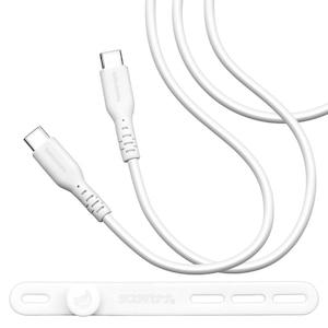 ���X�^�o�i�i�bType-C - Type-C �_�炩�V���R���P�[�u�� 2.0m�i�z���C�g�j�bR20CACC3A06WH