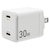 ���X�^�o�i�i�bPD30W�Ή� TYPE-C2�|�[�g AC�[�d��i�z���C�g�j�bRAC2C30W01WH