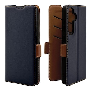 ���X�^�o�i�i�bGalaxy S24�iSC-51E�j�p ���^�蒠�P�[�X �T�C�h�}�O�l�b�g �J�[�h3���i�l�C�r�[/�u���E���j�b7824GS24BSMNVB