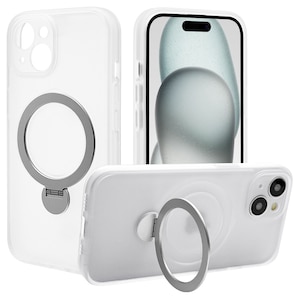 ���X�^�o�i�i�biPhone 15�p �Ɍ��ی� �n�C�u���b�h�P�[�X TPU�~PC 360����]MAGSAFE�����O�t���i�t���X�g�z���C�g�j�b7870IP361HPMWH