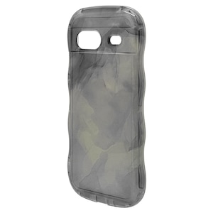 ���X�^�o�i�i�bGoogle Pixel 8a�p �Ɍ��ی� WAVECASE �Ղ�����TPU�P�[�X�i�u���b�N�j�b7919PXL8ATPBK